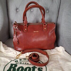 Roots Small Grace handbag purse and crossbody in Horween leather